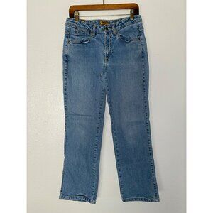 Aura by Wrangler Jeans Size 8R/SHT High Rise Straight Cut